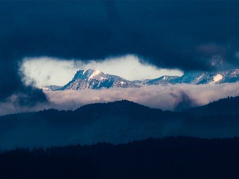 Wolkenstimmung.