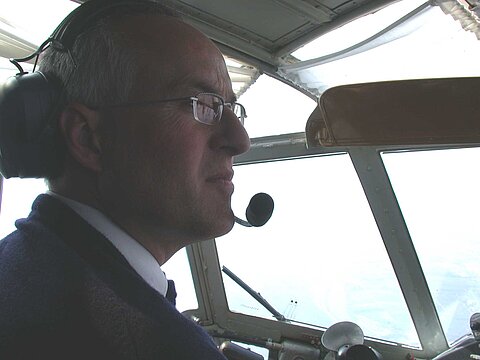 Unser Pilot Ueli.