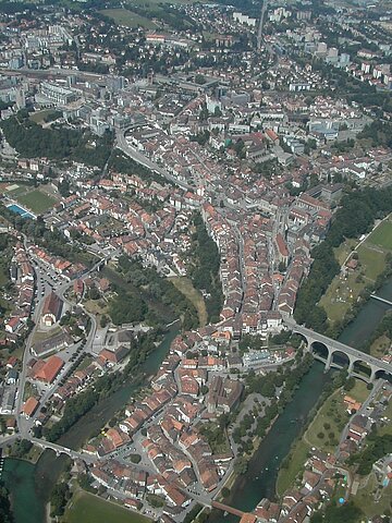 Stadt Fribourg.