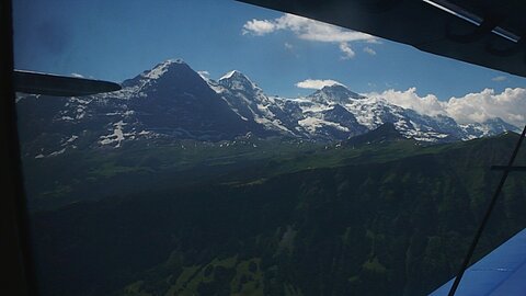 Eiger, Mönch und Jungfrau.