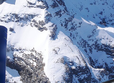 SAC Hütte am Eiger.