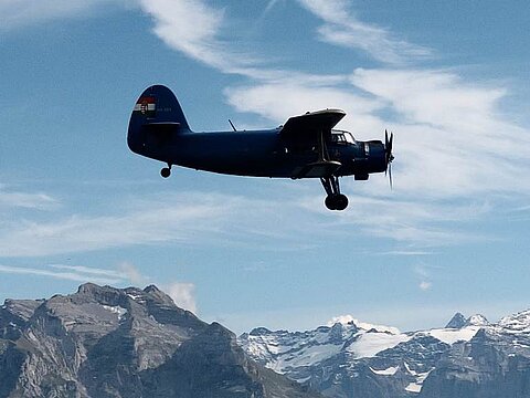 Die Antonov kommt.