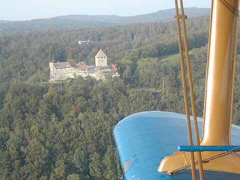 Schloss oberhalb Stein am Rhein.