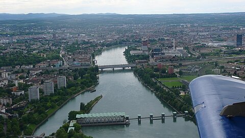Die Stadt Basel.