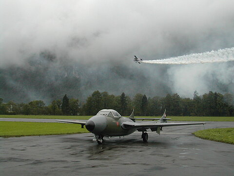 De Havilland DH-115 Vampire Trainer.