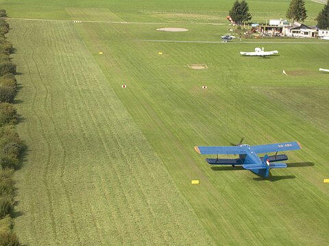 Start der Antonov.