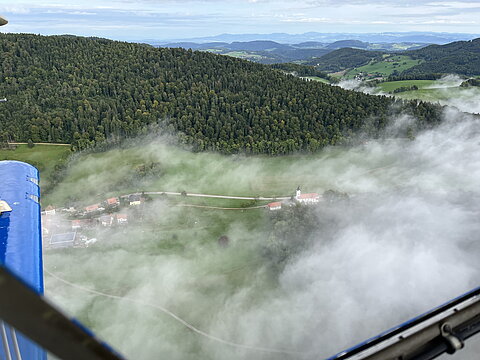 Entlang dem Jura.