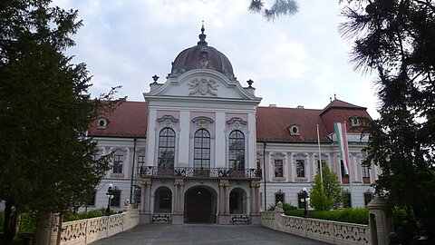 Kurzer Abstecher zum Schloss Gögölö der öesterrreichischen Kaiserin Sissi.