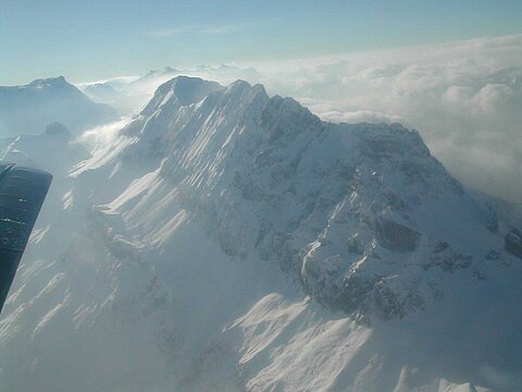 Unter uns das Kandertal.
