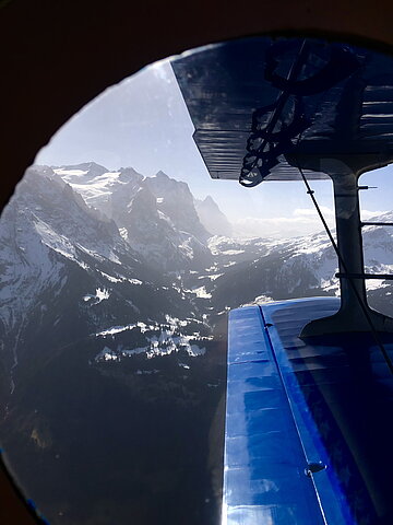 Wetterhorn mit grosser Scheidegg.