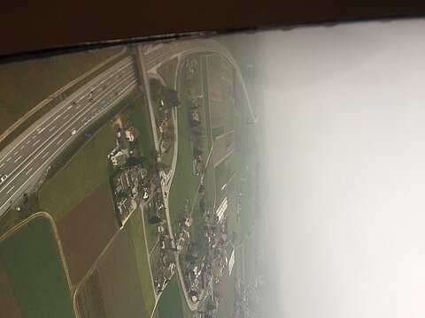Wir folgen der Autobahn nach Solothurn.