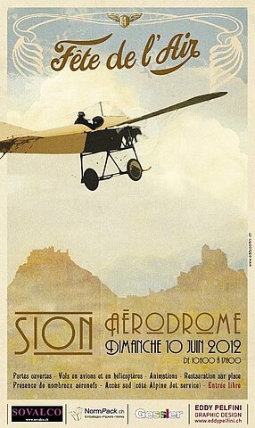 Fête de l'air in Sion.