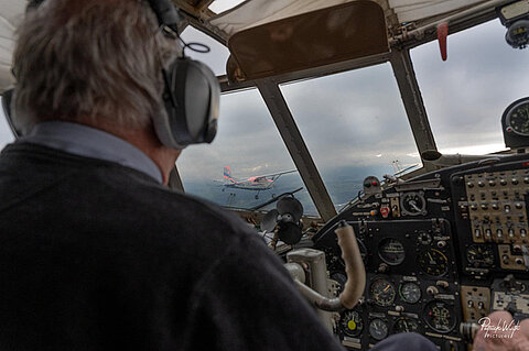 Cessna mit Paul Misteli