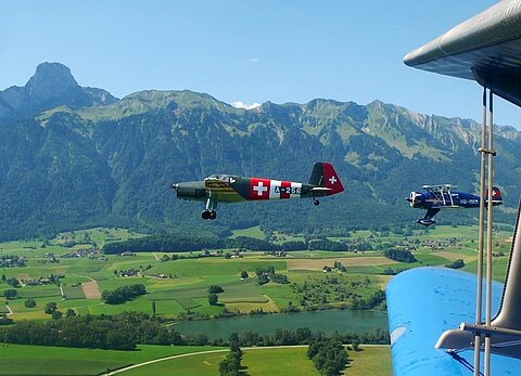 Bücker Bestmann und Jungmeister.