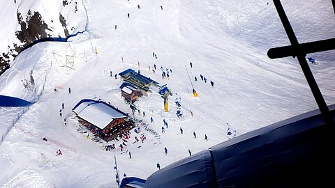 Oberhalb der kleinen Scheidegg.