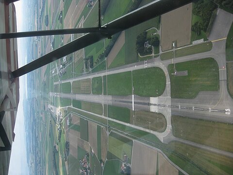 Der Flugplatz Payerne.