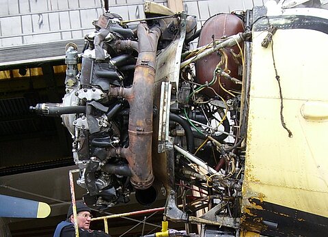 1000 PS Shvetsov-Motor.