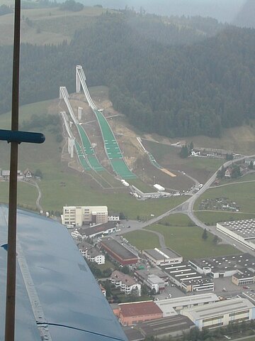 Flugschanze von Einsiedeln.